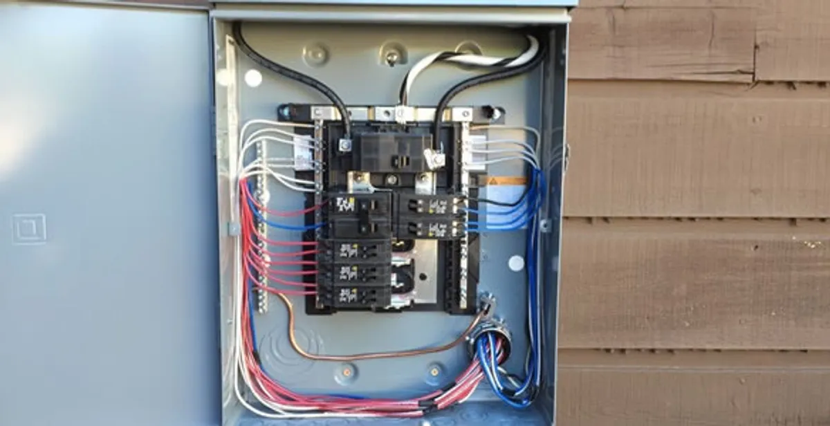 electrical panel upgrade service featuring newly installed electrical panel wired by licensed electricians in Chicago, IL