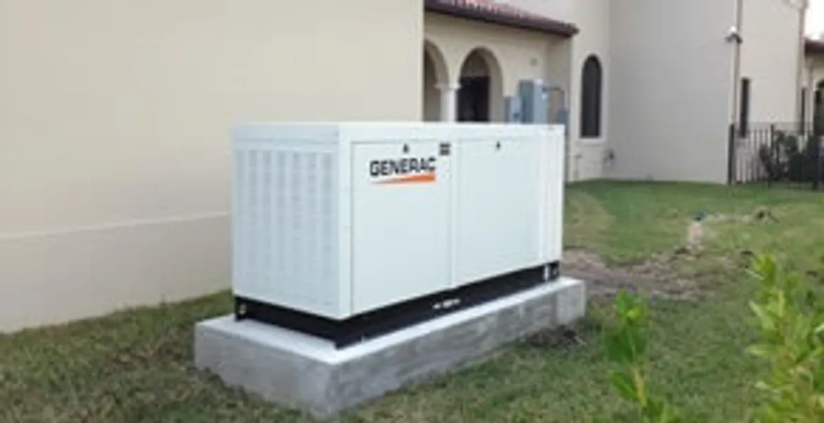 generator installation service showing standby generator professionally installed for residential power backup in Chicago, IL