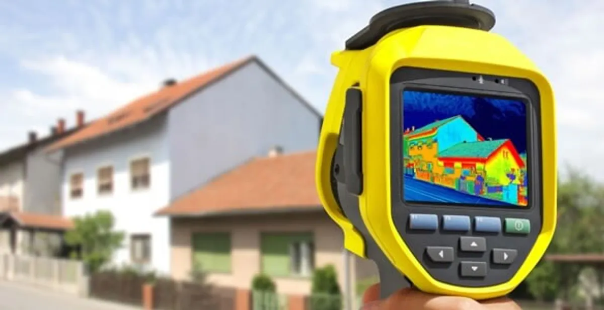 home energy audit service performing exterior thermal inspection to identify energy loss in Chicago, IL