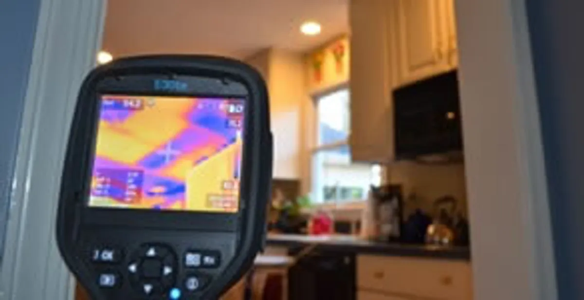 home energy audit service using thermal imaging to evaluate electrical efficiency inside a home in Chicago, IL